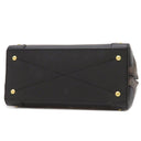 ルイヴィトン LOUIS VUITTON トリアノン PM M45908 モノグラム×ブラック モノグラムキャンバス レザー 2WAYバッグ ゴールド金具 ハンドバッグ ショルダーバッグ 茶