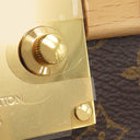 ルイヴィトン LOUIS VUITTON トリアノン PM M45908 モノグラム×ブラック モノグラムキャンバス レザー 2WAYバッグ ゴールド金具 ハンドバッグ ショルダーバッグ 茶