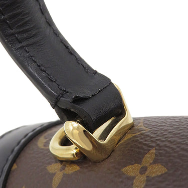 ルイヴィトン LOUIS VUITTON トリアノン PM M45908 モノグラム×ブラック モノグラムキャンバス レザー 2WAYバッグ ゴールド金具 ハンドバッグ ショルダーバッグ 茶