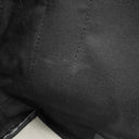 バレンシアガ BALENCIAGA ネイビーカバス XS 390346 ナチュラル×ブラック コットンキャンバス レザー 2WAYバッグ シルバー金具 白 黒