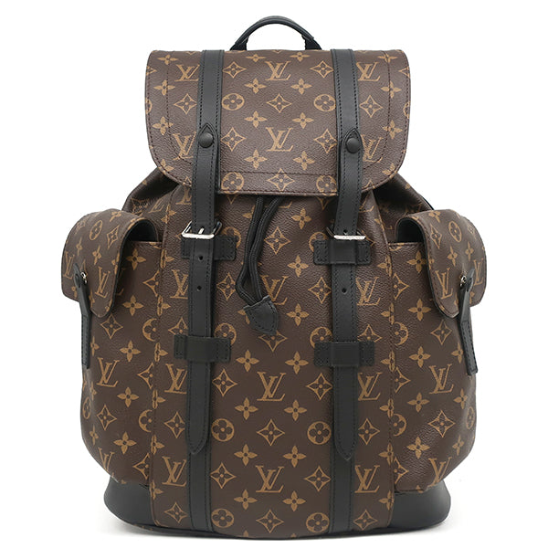 ルイヴィトン サイズ:MM  M43735クリストファーMM モノグラム マカサーリュック 中古 OM10 ルイヴィトン LOUIS VUITTON クリストファー MM M43735 モノグラムマカ