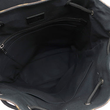 ルイヴィトン LOUIS VUITTON クリストファー MM M43735 モノグラムマカサー モノグラムマカサー リュック・デイパック シルバー金具 バックパック 茶 黒