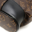 ルイヴィトン LOUIS VUITTON クリストファー MM M43735 モノグラムマカサー モノグラムマカサー リュック・デイパック シルバー金具 バックパック 茶 黒