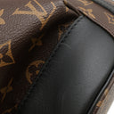 ルイヴィトン LOUIS VUITTON クリストファー MM M43735 モノグラムマカサー モノグラムマカサー リュック・デイパック シルバー金具 バックパック 茶 黒