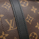 ルイヴィトン LOUIS VUITTON クリストファー MM M43735 モノグラムマカサー モノグラムマカサー リュック・デイパック シルバー金具 バックパック 茶 黒