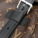 ルイヴィトン LOUIS VUITTON クリストファー MM M43735 モノグラムマカサー モノグラムマカサー リュック・デイパック シルバー金具 バックパック 茶 黒