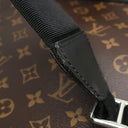 ルイヴィトン LOUIS VUITTON クリストファー MM M43735 モノグラムマカサー モノグラムマカサー リュック・デイパック シルバー金具 バックパック 茶 黒