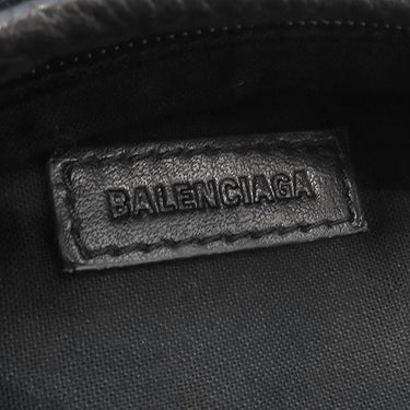 バレンシアガ BALENCIAGA エクスプローラー ミニバックパック 656060 ブラック レザー ショルダーバッグ ブラック金具 黒 ミニリュック