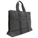 エルメス HERMES エールライントート GM グレー キャンバス トートバッグ シルバー金具 鍵・カデナ欠品