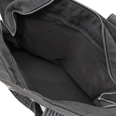 エルメス HERMES エールライントート GM グレー キャンバス トートバッグ シルバー金具 鍵・カデナ欠品