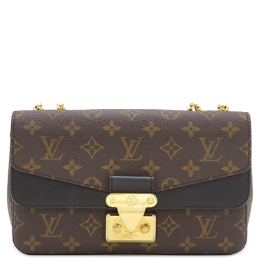 ルイヴィトン LOUIS VUITTON サック マルソー M46126 モノグラム モノグラムキャンバス ショルダーバッグ ゴールド金具 茶 黒 チェーンショルダー