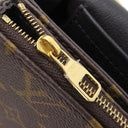 ルイヴィトン LOUIS VUITTON サック マルソー M46126 モノグラム モノグラムキャンバス ショルダーバッグ ゴールド金具 茶 黒 チェーンショルダー