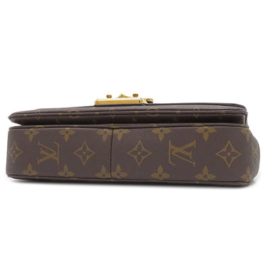 ルイヴィトン LOUIS VUITTON サック マルソー M46126 モノグラム モノグラムキャンバス ショルダーバッグ ゴールド金具 茶 黒 チェーンショルダー