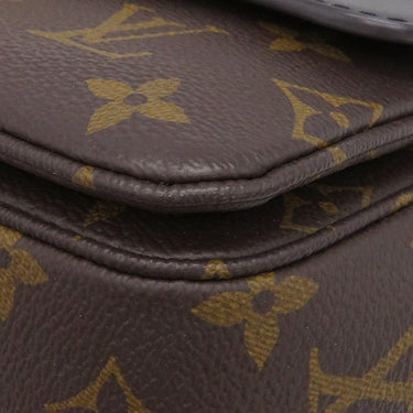ルイヴィトン LOUIS VUITTON サック マルソー M46126 モノグラム モノグラムキャンバス ショルダーバッグ ゴールド金具 茶 黒 チェーンショルダー