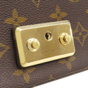 ルイヴィトン LOUIS VUITTON サック マルソー M46126 モノグラム モノグラムキャンバス ショルダーバッグ ゴールド金具 茶 黒 チェーンショルダー