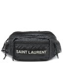 サンローラン SAINT LAURENT ヌックス 581375 ブラック ナイロン ボディバッグ マットブラック金具 ウエストバッグ 黒