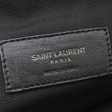 サンローラン SAINT LAURENT ヌックス 581375 ブラック ナイロン ボディバッグ マットブラック金具 ウエストバッグ 黒