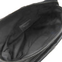 サンローラン SAINT LAURENT ヌックス 581375 ブラック ナイロン ボディバッグ マットブラック金具 ウエストバッグ 黒