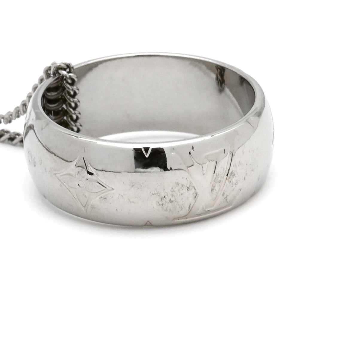LOUIS VUITTON モノグラム 3連 リングネックレスM62485 ルイヴィトン リングネックレス モノグラム M62485 (Louis Vuitton