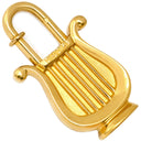 エルメス HERMES ハープ モチーフ ゴールド GP カデナ 【ANNEE DE LA MUSIQUE/音楽の年】 1996年限定