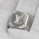 ルイヴィトン LOUIS VUITTON シグネットリング M62487 シルバー メタル 14038 リング 指輪 19号