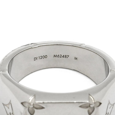 ルイヴィトン LOUIS VUITTON シグネットリング M62487 シルバー メタル 14038 リング 指輪 19号