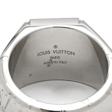 ルイヴィトン LOUIS VUITTON シグネットリング M62487 シルバー メタル 14038 リング 指輪 19号
