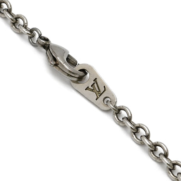 ルイヴィトン LOUIS VUITTON LVスネーク ペンダント MP2567 シルバー メタル ネックレス ヴィンテージ金具 シルバー金具 ロゴ ヘビ