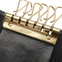 シャネル CHANEL ココマーク キーケース A13502 ブラック レザー キャビアスキン キーケース ゴールド金具 黒 6連 6本