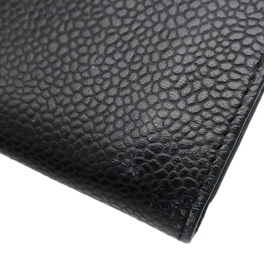 シャネル CHANEL ココマーク キーケース A13502 ブラック レザー キャビアスキン キーケース ゴールド金具 黒 6連 6本