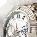 腕時計 ハリーウィンストン Harry Winston オーシャン スポーツ クロノグラフ 411/LCA38Z 自動巻き メンズ レディース 純正ダイヤ ZALIUM