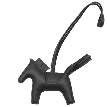 エルメス HERMES ロデオPM ブラック アニョーミロ バッグチャーム 黒 ソーブラック