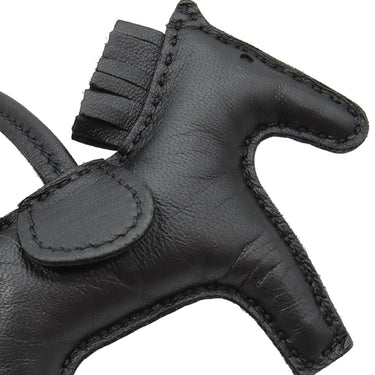 エルメス HERMES ロデオPM ブラック アニョーミロ バッグチャーム 黒 ソーブラック