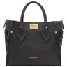 ルイヴィトン LOUIS VUITTON オンマイサイド MM M53826 ノワール カーフ ツイストカーフレザー 2WAYバッグ ゴールド金具 トート ショルダー 黒