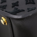 ルイヴィトン LOUIS VUITTON オンマイサイド MM M53826 ノワール カーフ ツイストカーフレザー 2WAYバッグ ゴールド金具 トート ショルダー 黒
