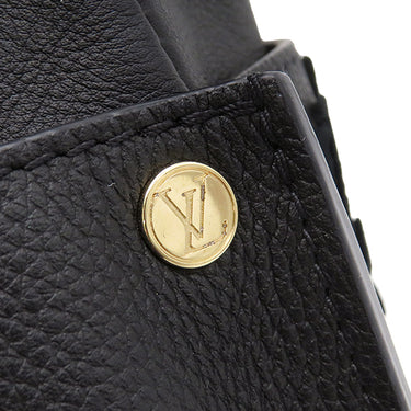 ルイヴィトン LOUIS VUITTON オンマイサイド MM M53826 ノワール カーフ ツイストカーフレザー 2WAYバッグ ゴールド金具 トート ショルダー 黒