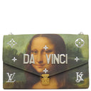 ルイヴィトン LOUIS VUITTON ポシェット チェーン M64626 マルチカラー PVCコーティングキャンバス ショルダーバッグ シルバー金具 マスターズコレクション ダヴィンチ モナリザ