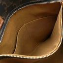 セリーヌ CELINE スモール バーティカル カバ 191542BZK タン レザー トリオンフキャンバス 2WAYバッグ ゴールド金具 茶 ハンドバッグ ショルダー