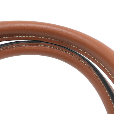 セリーヌ CELINE スモール バーティカル カバ 191542BZK タン レザー トリオンフキャンバス 2WAYバッグ ゴールド金具 茶 ハンドバッグ ショルダー