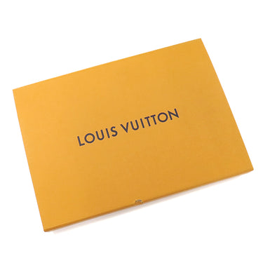 ルイヴィトン LOUIS VUITTON LV バーズ ダミエ デニム M96285 デニムブルー シルク コットン ストール 青 赤 黄 白 シルク コットン