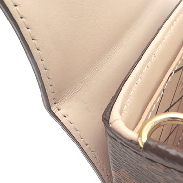 ルイヴィトン LOUIS VUITTON ポシェット トランク ヴェルティカル M67873 モノグラムリバース モノグラムキャンバス モノグラムリバースキャンバス ショルダーバッグ ゴールド金具 茶