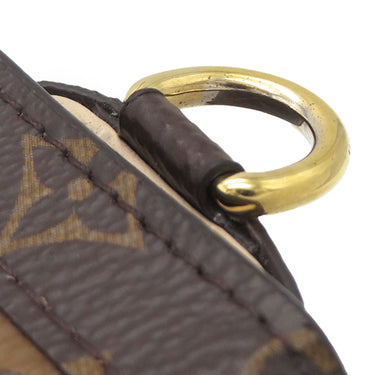 ルイヴィトン LOUIS VUITTON ポシェット トランク ヴェルティカル M67873 モノグラムリバース モノグラムキャンバス モノグラムリバースキャンバス ショルダーバッグ ゴールド金具 茶