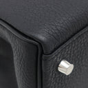 エルメス HERMES ケリー28 内縫い ブラック トゴ 2WAYバッグ シルバー金具 黒 ショルダー