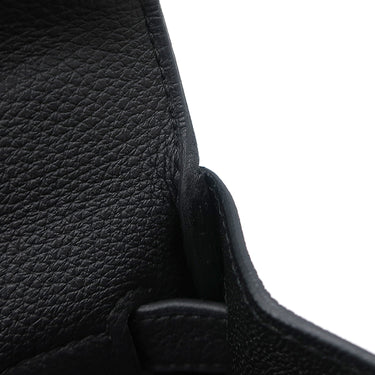 エルメス HERMES ケリー28 内縫い ブラック トゴ 2WAYバッグ シルバー金具 黒 ショルダー