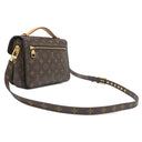 ルイヴィトン LOUIS VUITTON ポシェット メティス MM M40780 モノグラム モノグラムキャンバス 2WAYバッグ ゴールド金具 茶 ショルダー ハンドバッグ