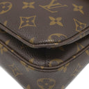 ルイヴィトン LOUIS VUITTON ポシェット メティス MM M40780 モノグラム モノグラムキャンバス 2WAYバッグ ゴールド金具 茶 ショルダー ハンドバッグ
