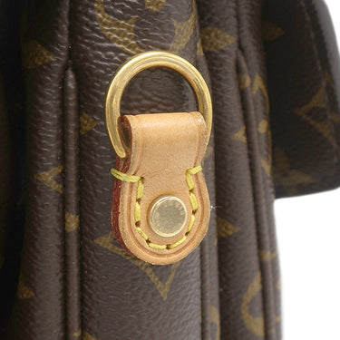 ルイヴィトン LOUIS VUITTON ポシェット メティス MM M40780 モノグラム モノグラムキャンバス 2WAYバッグ ゴールド金具 茶 ショルダー ハンドバッグ