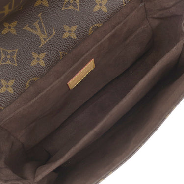 ルイヴィトン LOUIS VUITTON ポシェット メティス MM M40780 モノグラム モノグラムキャンバス 2WAYバッグ ゴールド金具 茶 ショルダー ハンドバッグ