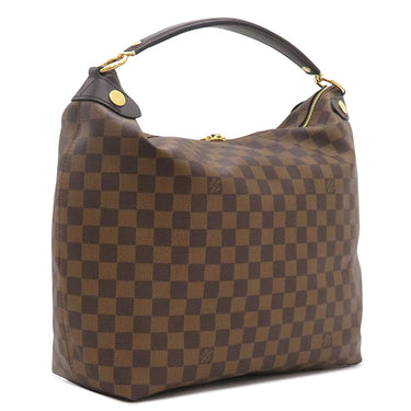 ルイヴィトン LOUIS VUITTON ドゥオモホーボー N41861 ダミエエベヌ ダミエキャンバス ハンドバッグ ゴールド金具 茶 ショルダーバッグ 肩掛け