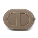 エルメス HERMES インザループ18 エトゥープ トリヨンクレマンス ヴォースイフト ハンドバッグ シルバー金具 グレージュ